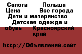 Сапоги Demar Польша  › Цена ­ 550 - Все города Дети и материнство » Детская одежда и обувь   . Красноярский край